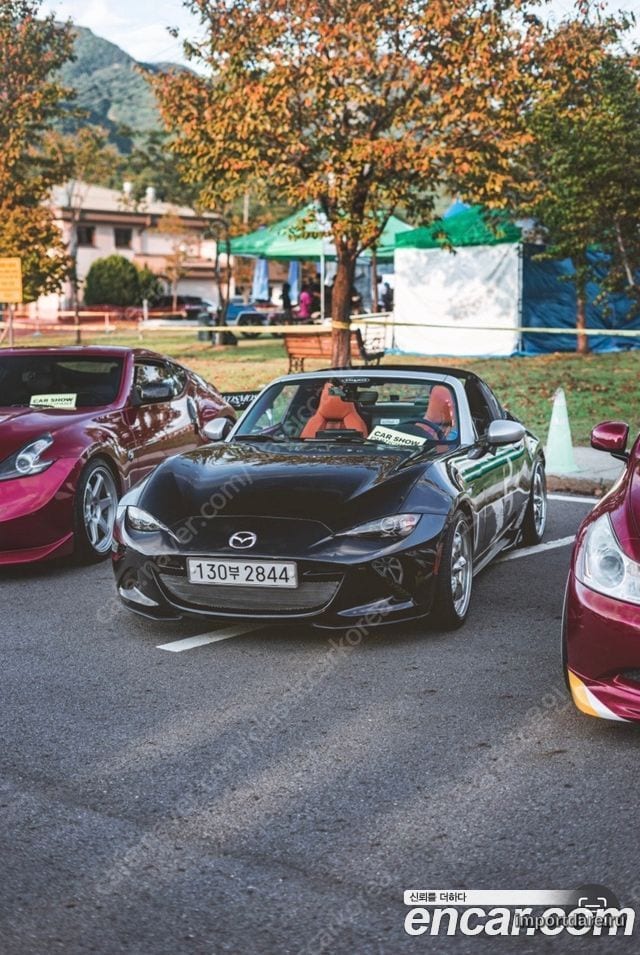 MAZDA MX-5 MIATA 2017 — 86 000 км, чёрный, Корея — под ключ — фото 5