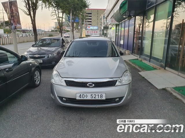 RENAULT KOREA SM5 NEW IMPRESSION 2009 — 150 515 км, серебристо-серый, Корея — под ключ — фото 3
