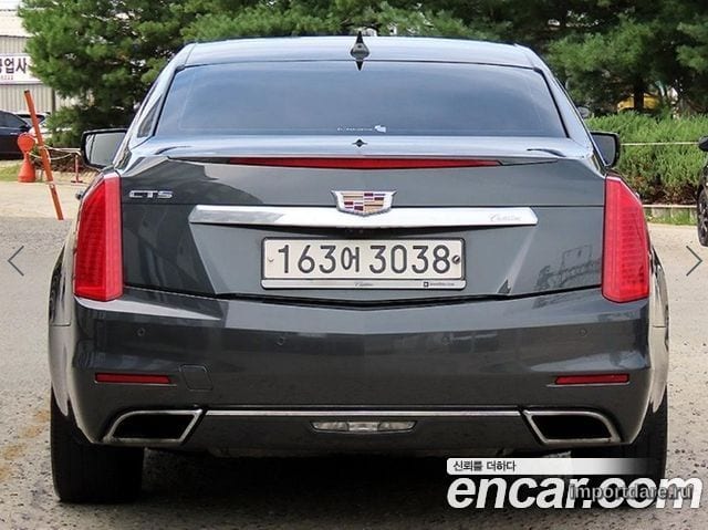 CADILLAC CTS 2017 — 83 129 км, серый, Корея — под ключ — фото 4