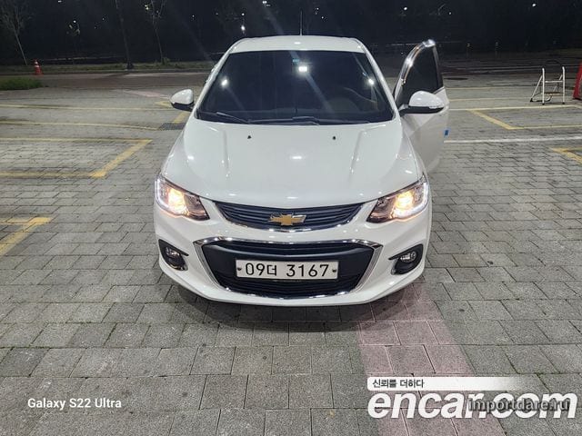 CHEVROLET AVEO HATCHBACK 2018 — 48 000 км, Корея — под ключ — фото 6
