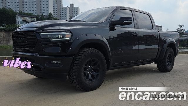 DODGE RAM PICKUP 2020 — 90 000 км, чёрный, Корея — под ключ — фото 5