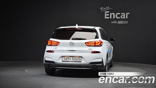 Hyundai I30 сзади