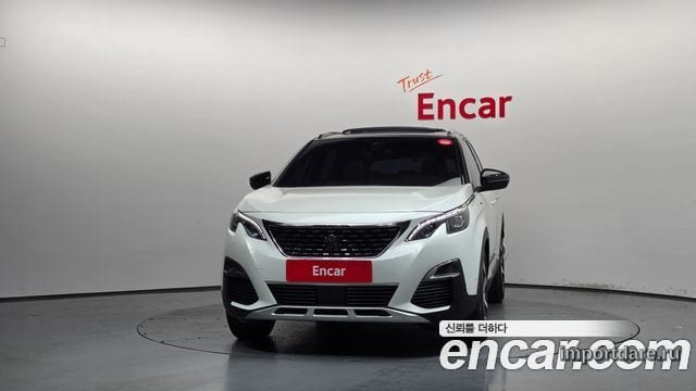PEUGEOT 3008 2019 — 65 274 км, белый, Корея — под ключ — фото 3