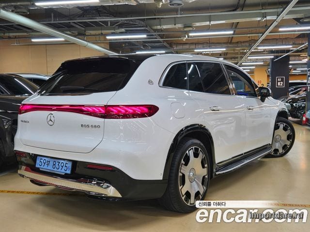 MERCEDES-BENZ EQS SUV X296 2024 — 20 463 км, белый, Корея — под ключ — фото 2