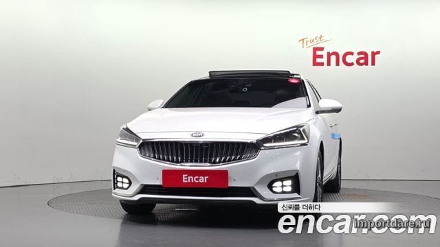 KIA K7 HYBRID 2018 — 144 226 км, белый, Корея — под ключ — фото 3