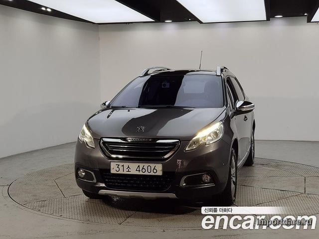 PEUGEOT 2008 2017 — 123 093 км, серебристо-серый, Корея — под ключ — фото 2