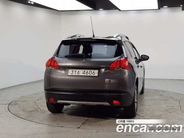 PEUGEOT 2008 2017 — 123 093 км, серебристо-серый, Корея — под ключ — фото 3
