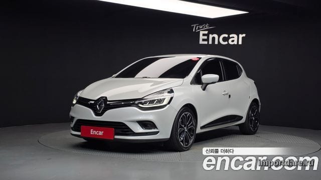 RENAULT KOREA CLIO 2018 — 94 898 км, белый, Корея — под ключ — фото 1