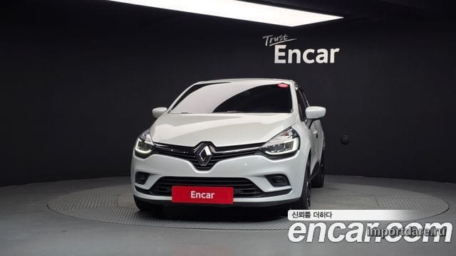 RENAULT KOREA CLIO 2018 — 94 898 км, белый, Корея — под ключ — фото 3