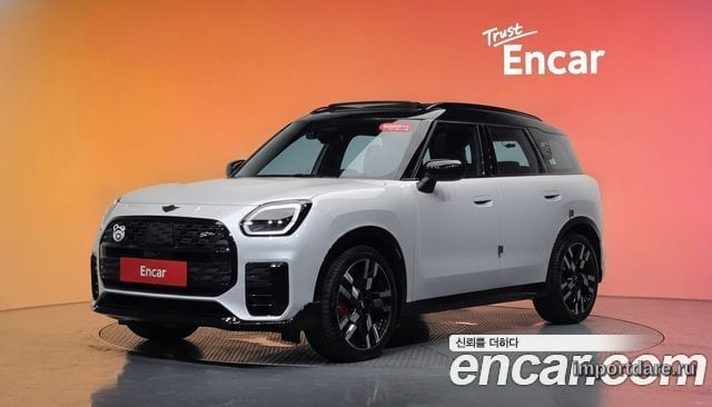 MINI COOPER S COUNTRYMAN 2025 — 10 817 км, белый, Корея — под ключ — фото 2