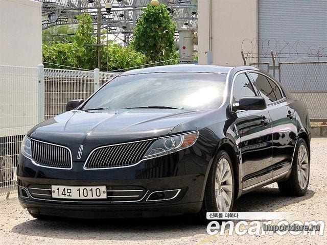 LINCOLN MKS 2014 — 111 403 км, чёрный, Корея — под ключ — фото 2