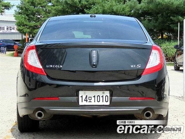 LINCOLN MKS 2014 — 111 403 км, чёрный, Корея — под ключ — фото 4