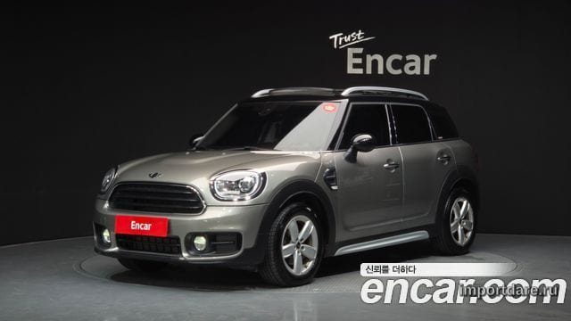 MINI COOPER D COUNTRYMAN 2018 — 59 745 км, серый, Корея — под ключ — фото 1