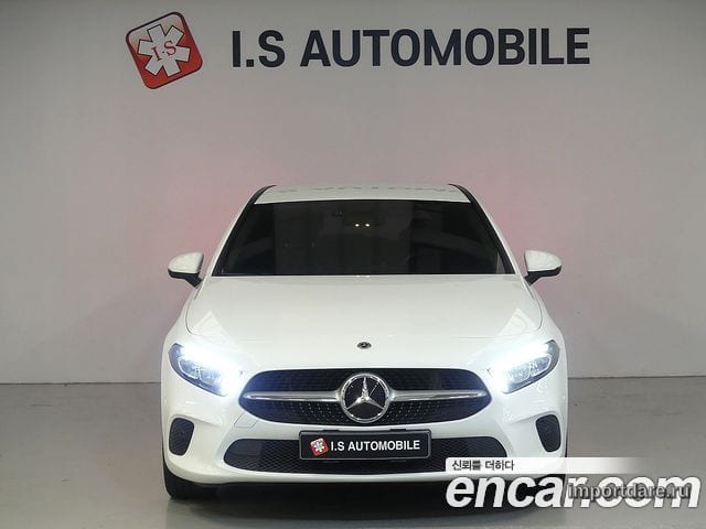 MERCEDES-BENZ A-CLASS W177 2019 — 44 000 км, белый, Корея — под ключ — фото 2