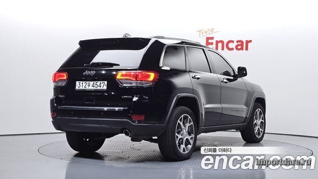 JEEP GRAND CHEROKEE 2019 — 87 871 км, чёрный, Корея — под ключ — фото 2
