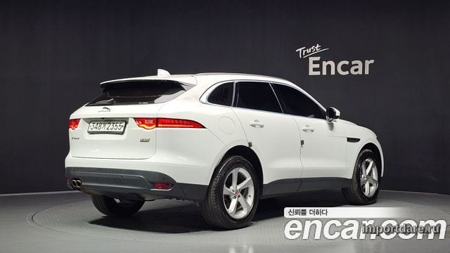 JAGUAR F-PACE 2019 — 80 565 км, белый, Корея — под ключ — фото 2