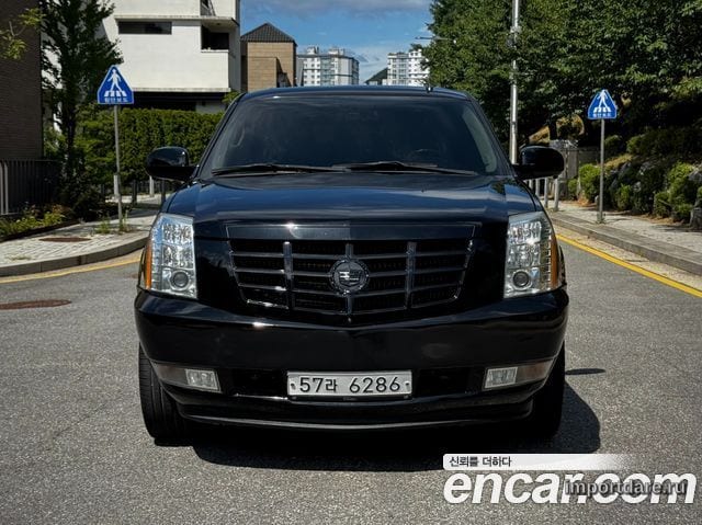 CADILLAC ESCALADE 2013 — 199 704 км, чёрный, Корея — под ключ — фото 3