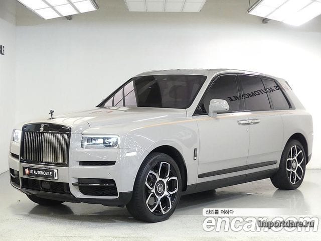 ROLLS-ROYCE CULLINAN 2022 — 15 500 км, серебристо-серый, Корея — под ключ — фото 1