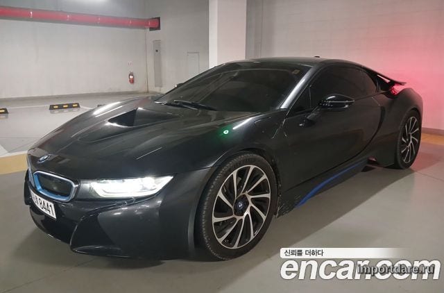BMW I8 2016 — 98 000 км, серый, Корея — под ключ — фото 5