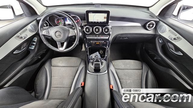 MERCEDES-BENZ GLC-CLASS X253 2019 — 134 745 км, белый, Корея — под ключ — фото 7