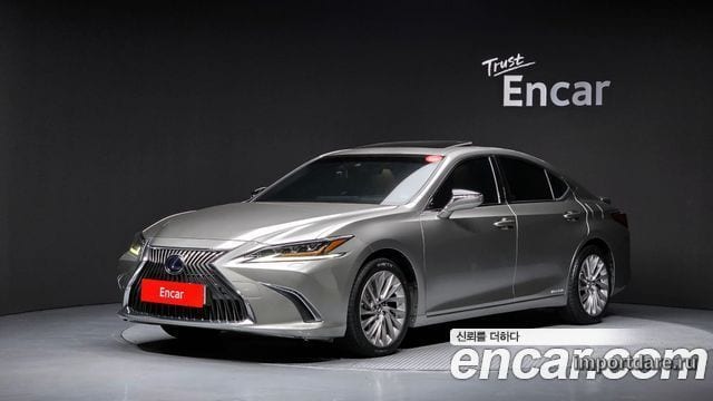 LEXUS ES300H 2021 — 74 967 км, золотистый, Корея — под ключ — фото 1