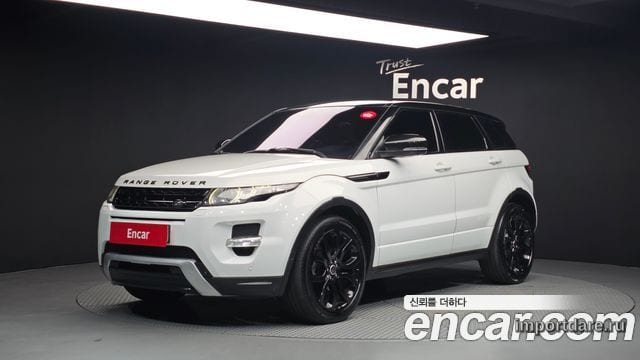 LAND ROVER RANGE ROVER EVOQUE 2013 — 140 392 км, белый, Корея — под ключ — фото 1