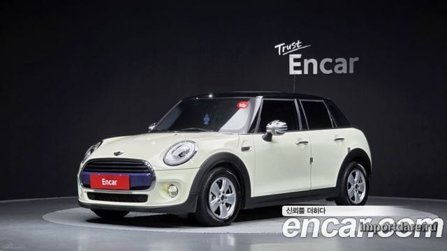 MINI COOPER D 2016 — 85 079 км, белый-перламутр, Корея — под ключ — фото 1