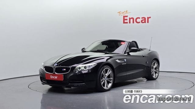 BMW Z4 2015 — 61 722 км, чёрный, Корея — под ключ — фото 1