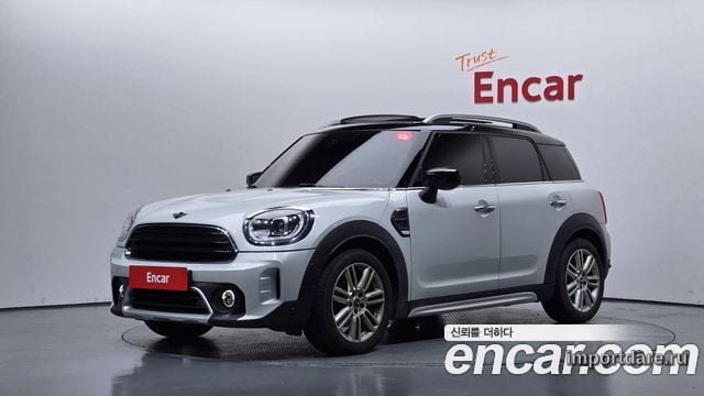 MINI COOPER COUNTRYMAN 2022 — 83 384 км, серебристый, Корея — под ключ — фото 1