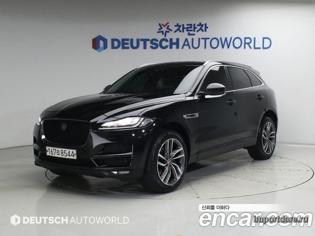 JAGUAR F-PACE 2019 — 100 374 км, чёрный, Корея — под ключ — фото 11