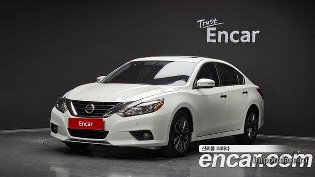NISSAN ALTIMA 2017 — 157 010 км, белый, Корея — под ключ — фото 1