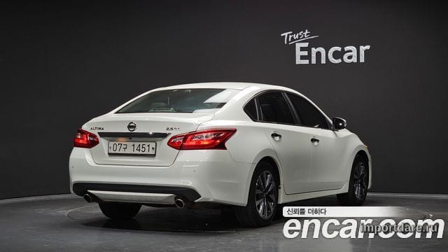 NISSAN ALTIMA 2017 — 157 010 км, белый, Корея — под ключ — фото 2