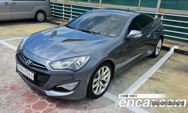 HYUNDAI GENESIS COUPE 2015 — 102 300 км, серебристо-серый, Корея — под ключ — фото 3