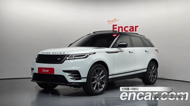 LAND ROVER RANGE ROVER VELAR 2021 — 64 442 км, белый, Корея — под ключ — фото 1