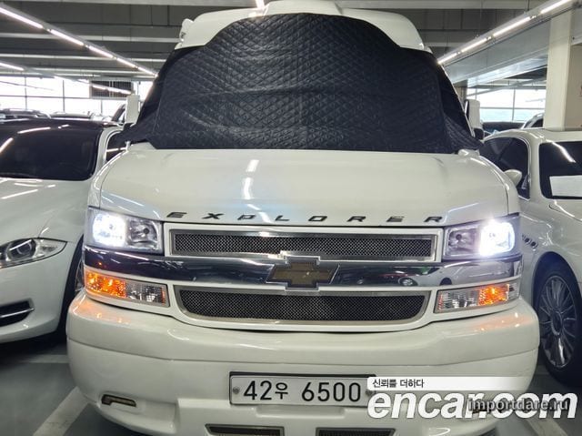 CHEVROLET EXPRESS VAN 2011 — 145 022 км, белый-перламутр, Корея — под ключ — фото 3