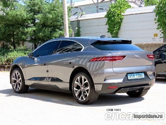 JAGUAR I-PACE 2019 — 187 784 км, серый, Корея — под ключ — фото 3