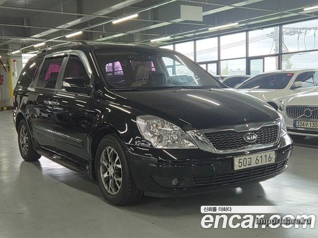 KIA CARNIVAL R 2014 — 162 114 км, чёрный, Корея — под ключ — фото 2