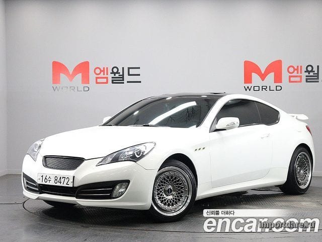 HYUNDAI GENESIS COUPE 2011 — 181 515 км, белый, Корея — под ключ — фото 12