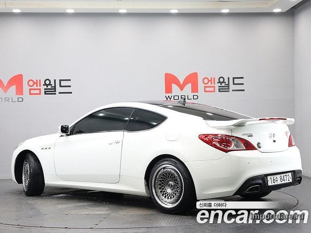 HYUNDAI GENESIS COUPE 2011 — 181 515 км, белый, Корея — под ключ — фото 4