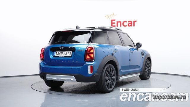 MINI COOPER COUNTRYMAN 2024 — 7 825 км, синий, Корея — под ключ — фото 2