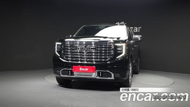GMC SIERRA 2023 — 58 297 км, чёрный, Корея — под ключ — фото 3