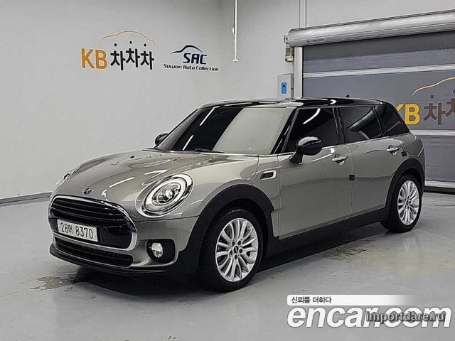 MINI COOPER D CLUBMAN 2018 — 32 798 км, серый, Корея — под ключ — фото 1