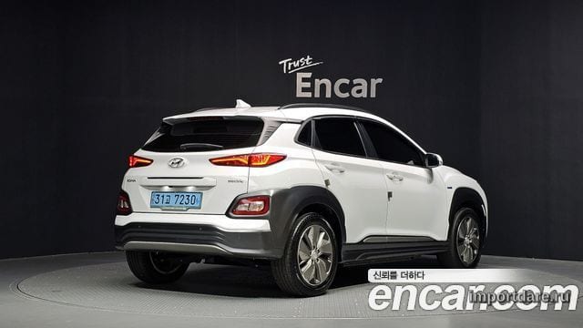 HYUNDAI KONA ELECTRIC 2019 — 152 720 км, белый, Корея — под ключ — фото 2