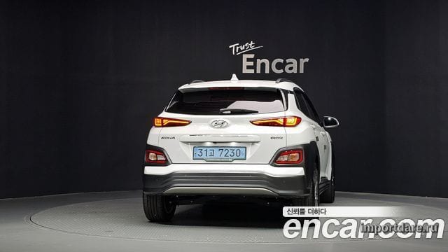 HYUNDAI KONA ELECTRIC 2019 — 152 720 км, белый, Корея — под ключ — фото 4