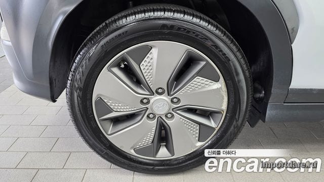 HYUNDAI KONA ELECTRIC 2019 — 152 720 км, белый, Корея — под ключ — фото 5
