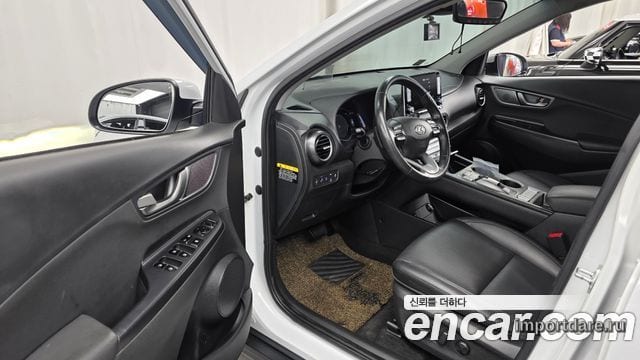 HYUNDAI KONA ELECTRIC 2019 — 152 720 км, белый, Корея — под ключ — фото 10