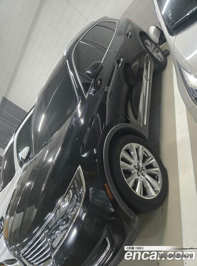 LINCOLN MKX 2016 — 180 000 км, чёрный, Корея — под ключ — фото 1