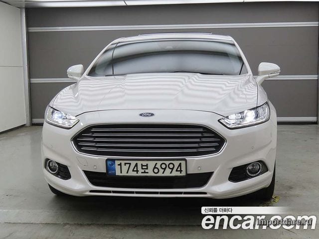 FORD MONDEO 2017 — 127 966 км, белый, Корея — под ключ — фото 2