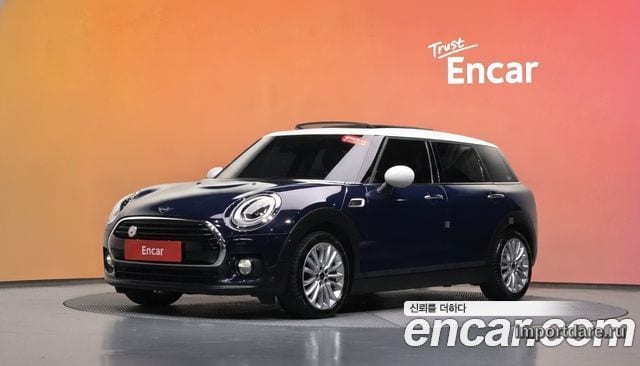 MINI COOPER CLUBMAN 2019 — 131 390 км, синий, Корея — под ключ — фото 2