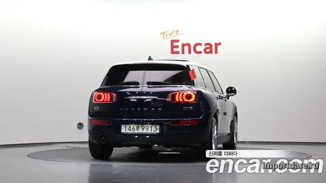 MINI COOPER CLUBMAN 2019 — 131 390 км, синий, Корея — под ключ — фото 4
